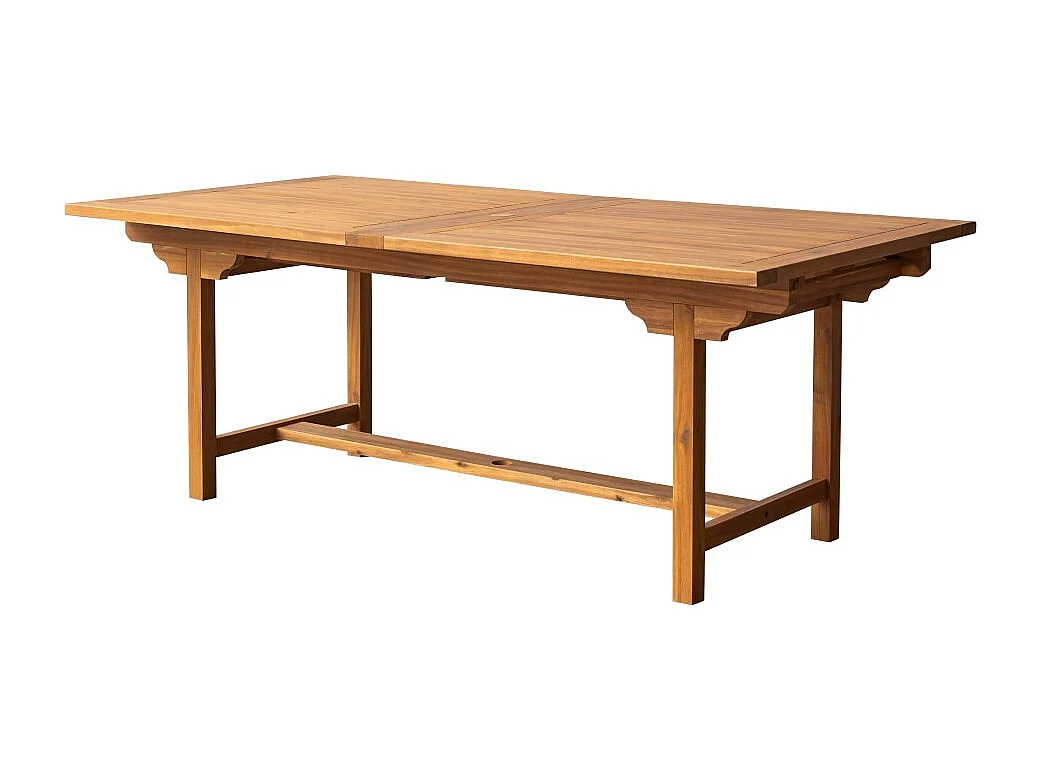 Rechteckiger Outdoor Tisch aus Akazienholz Capri 200