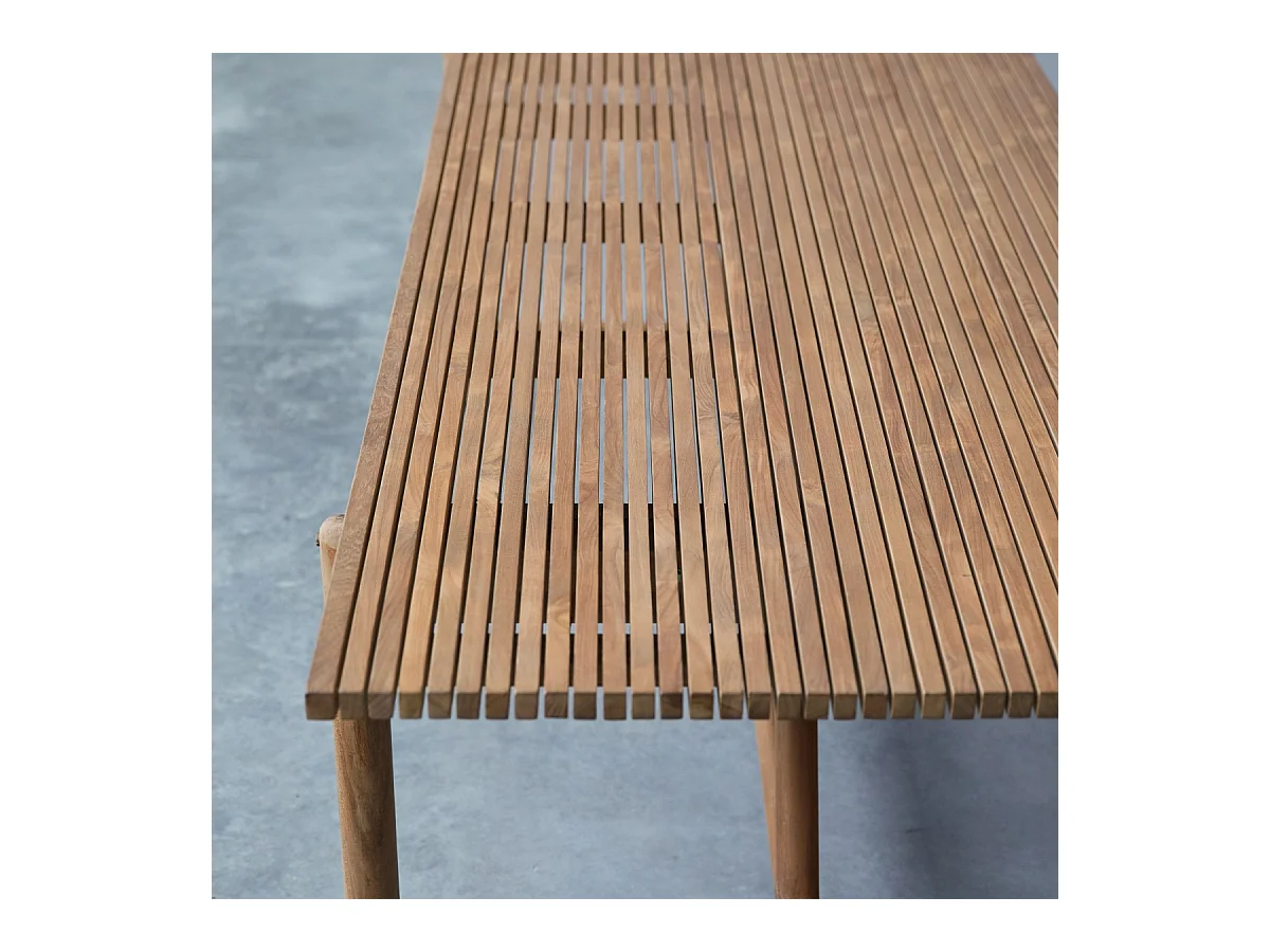 Outdoor Tisch Fado aus massivem Teakholz 6/8 Pers.