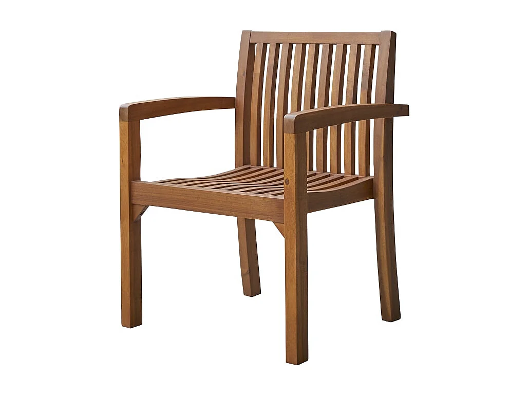 2er-Set Outdoor-Sessel Pilar aus Akazienholz