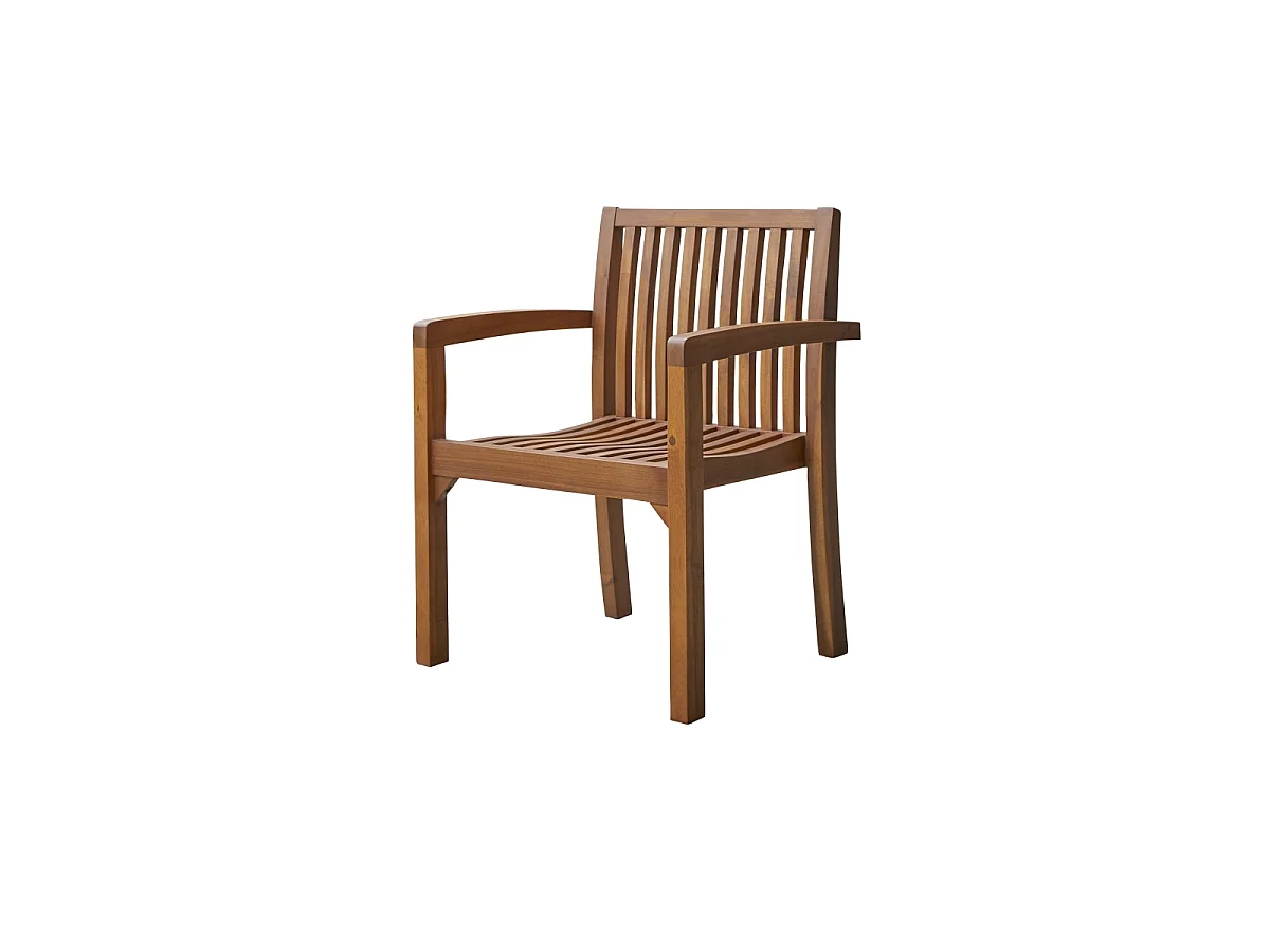 2er-Set Outdoor-Sessel Pilar aus Akazienholz
