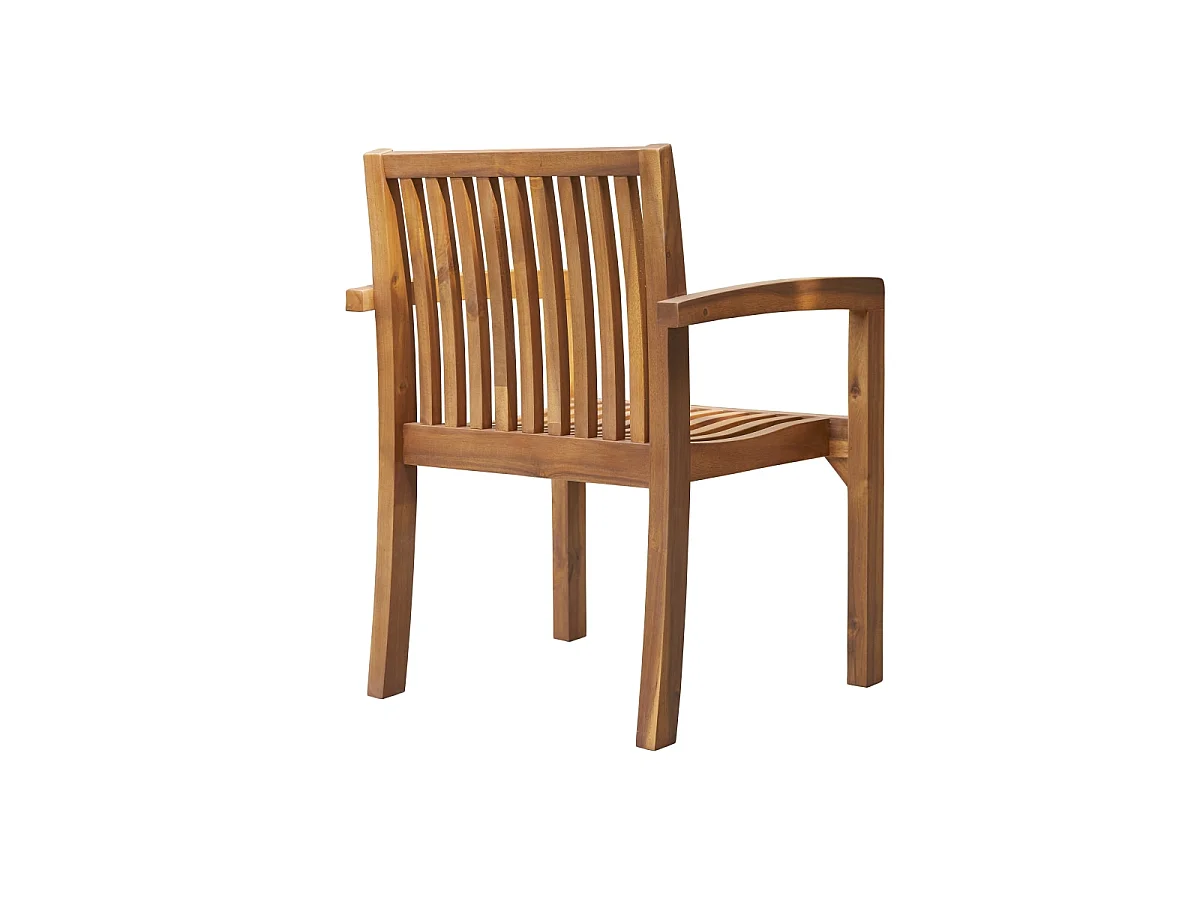 2er-Set Outdoor-Sessel Pilar aus Akazienholz