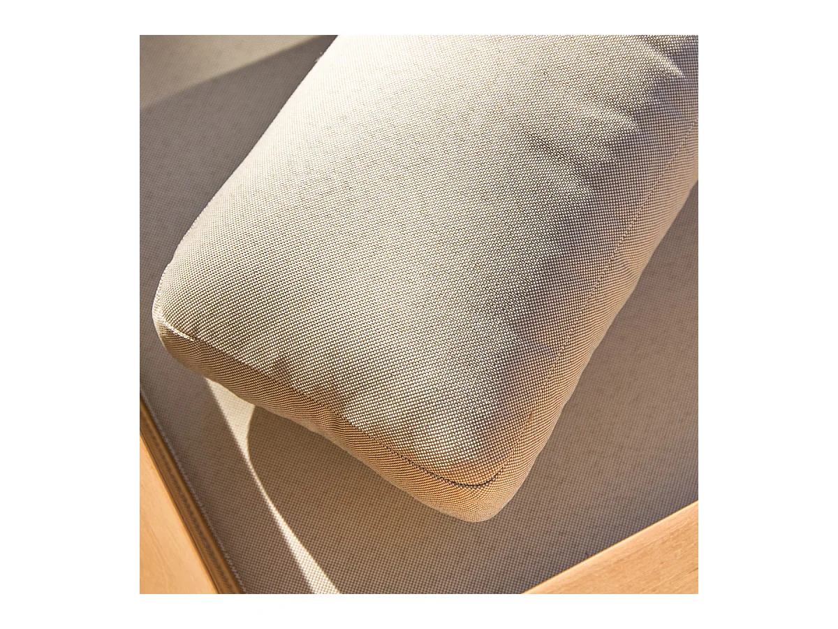 Sedia da giardino in legno di teak massello Noah