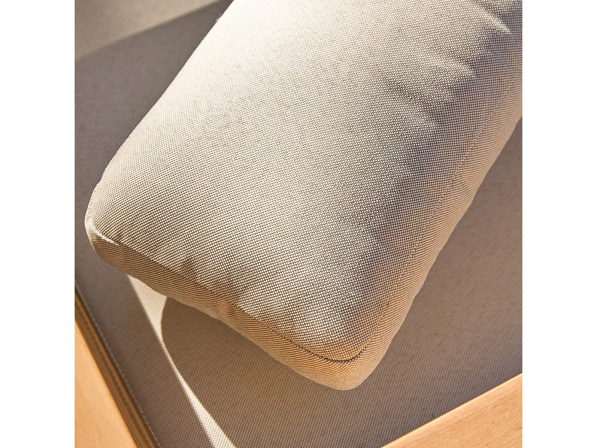 Chaise de jardin en bois de teck massif Noah