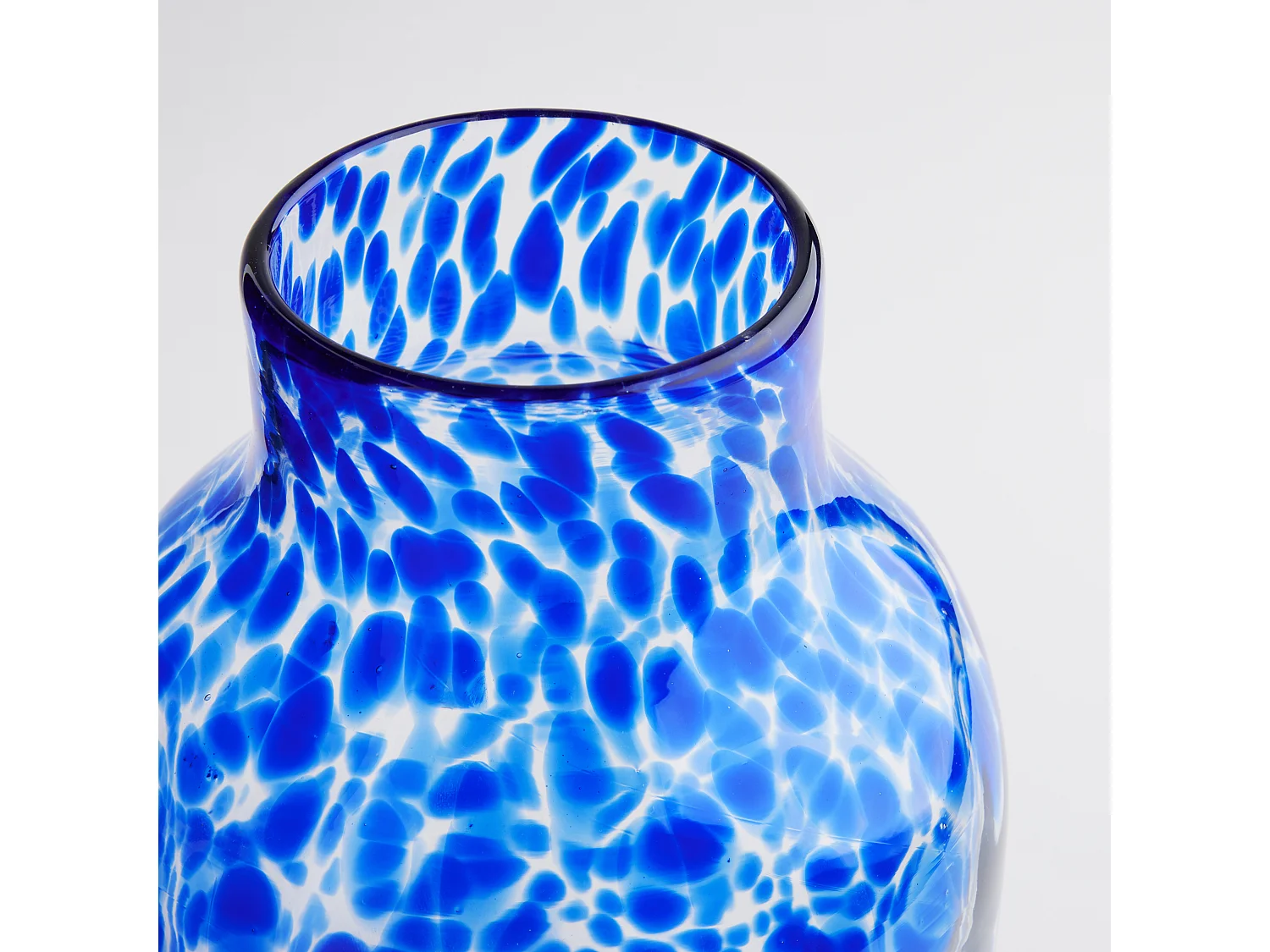 Vase Vik mittelblau 26 x 20