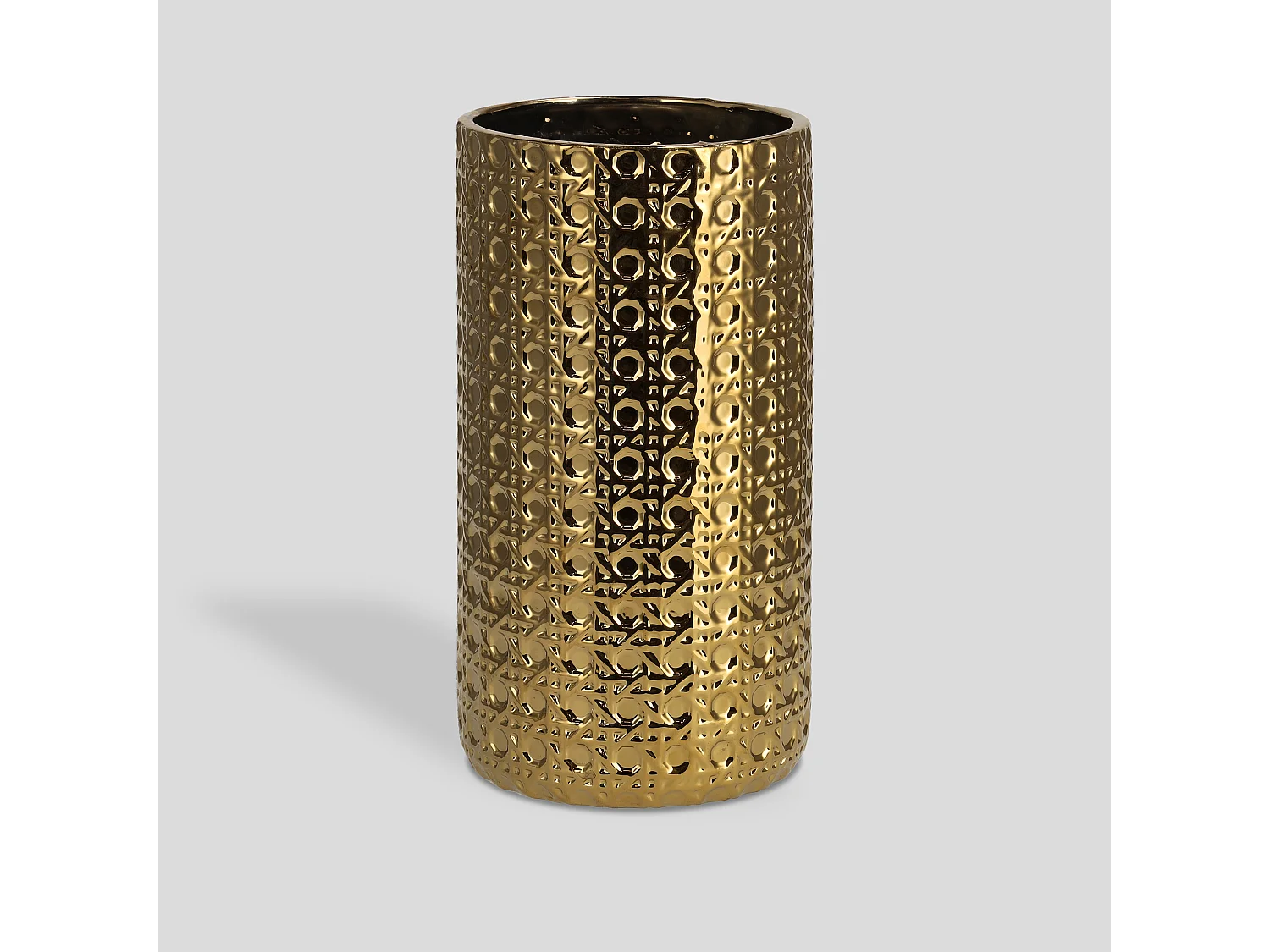 Vase Sylvi Or Moyen 25x14