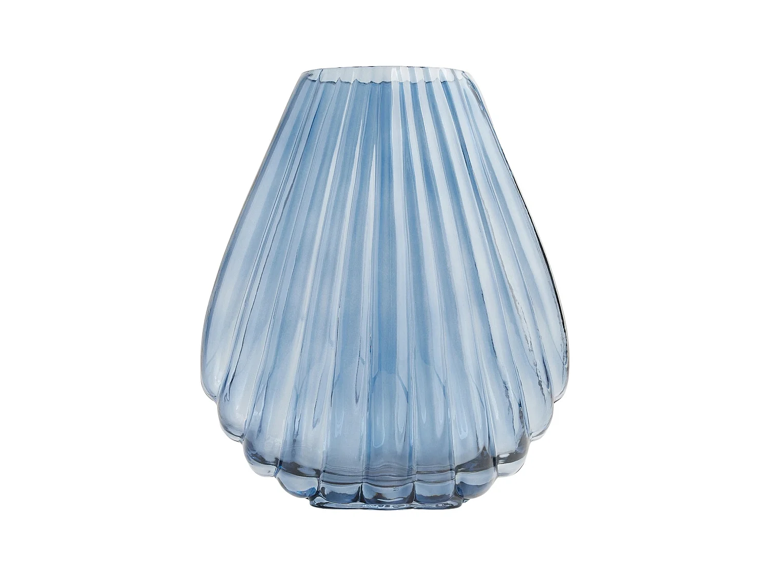 Vase Belle mittelblau 27.5 x 23.5 x 12