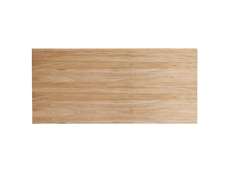 Kopfteil aus massivem Teakholz mit Fächern 165 Bertie