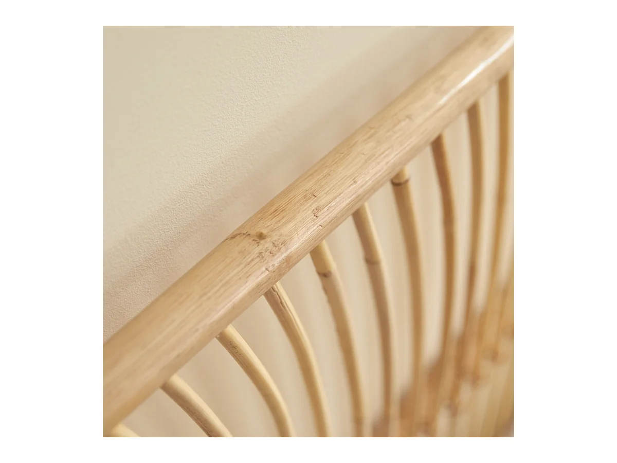 Tête de lit en tiges de rotin 200 Colette