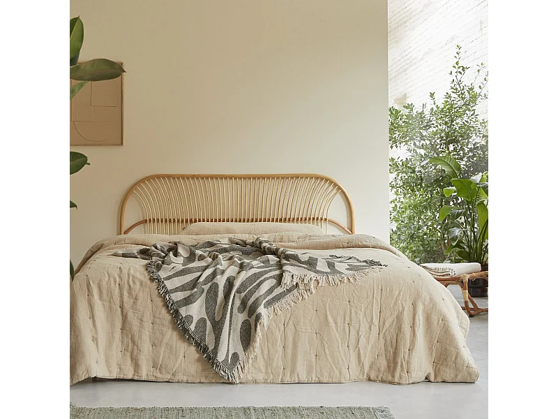 Testiera in rattan 180 Colette