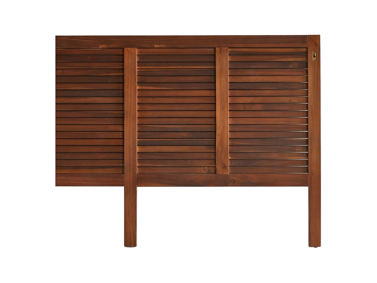 Bettkopfteil Loggia aus massivem Akazienholz 180