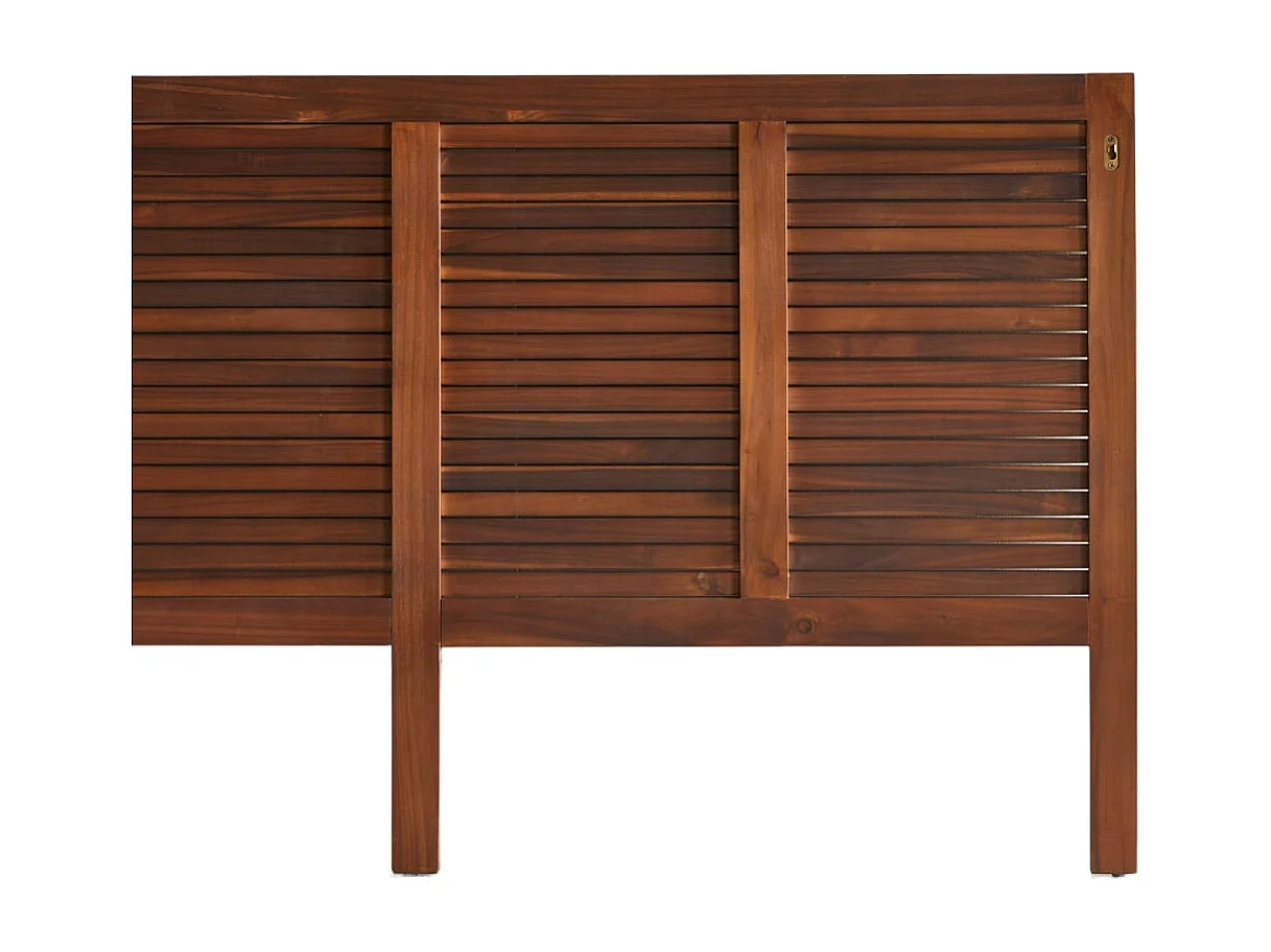 Bettkopfteil Loggia aus massivem Akazienholz 180