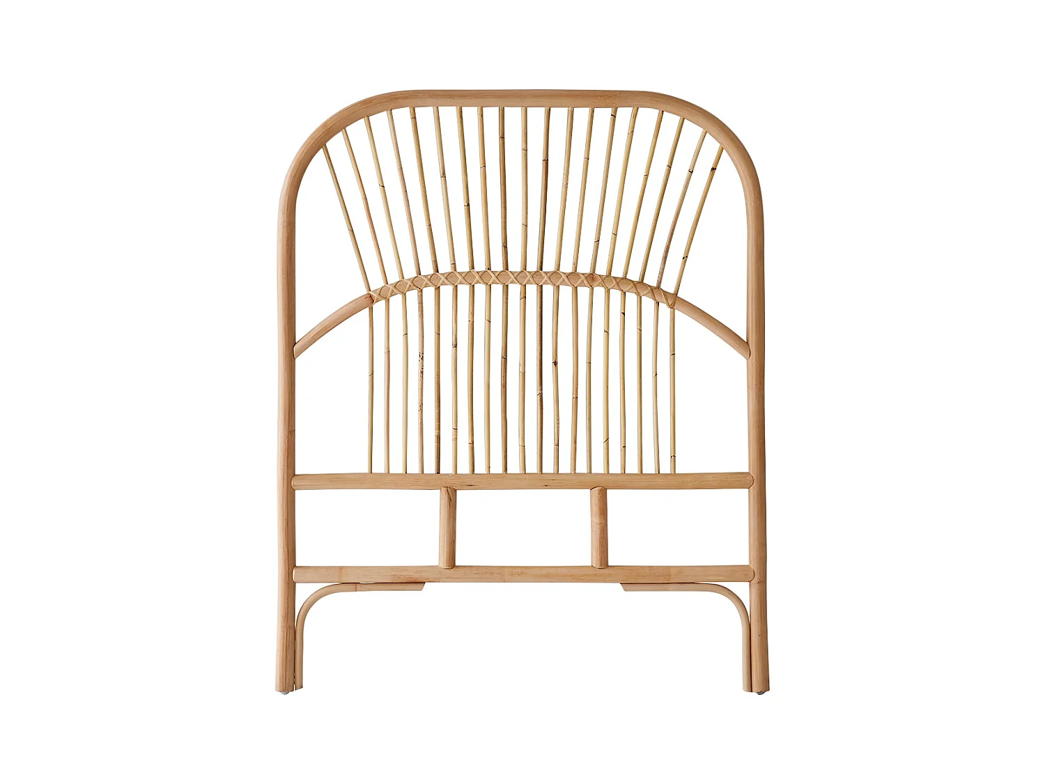 Tête de lit en tiges de rotin 90 Colette