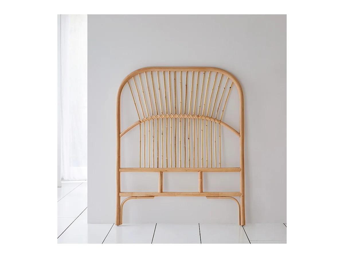 Tête de lit en tiges de rotin 90 Colette