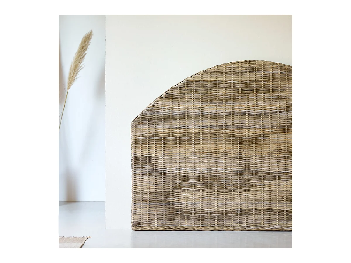 Tête de lit en en tige de kubu 160 Louison