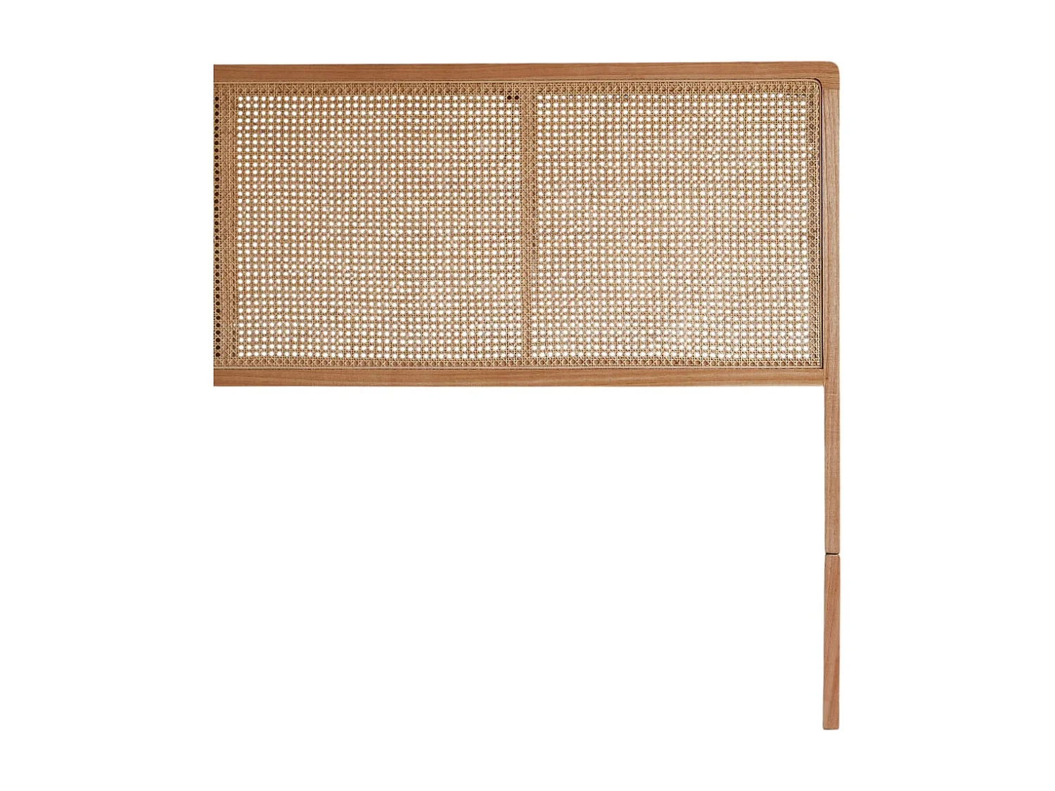 Testata per letto in rattan 160 cm Adele