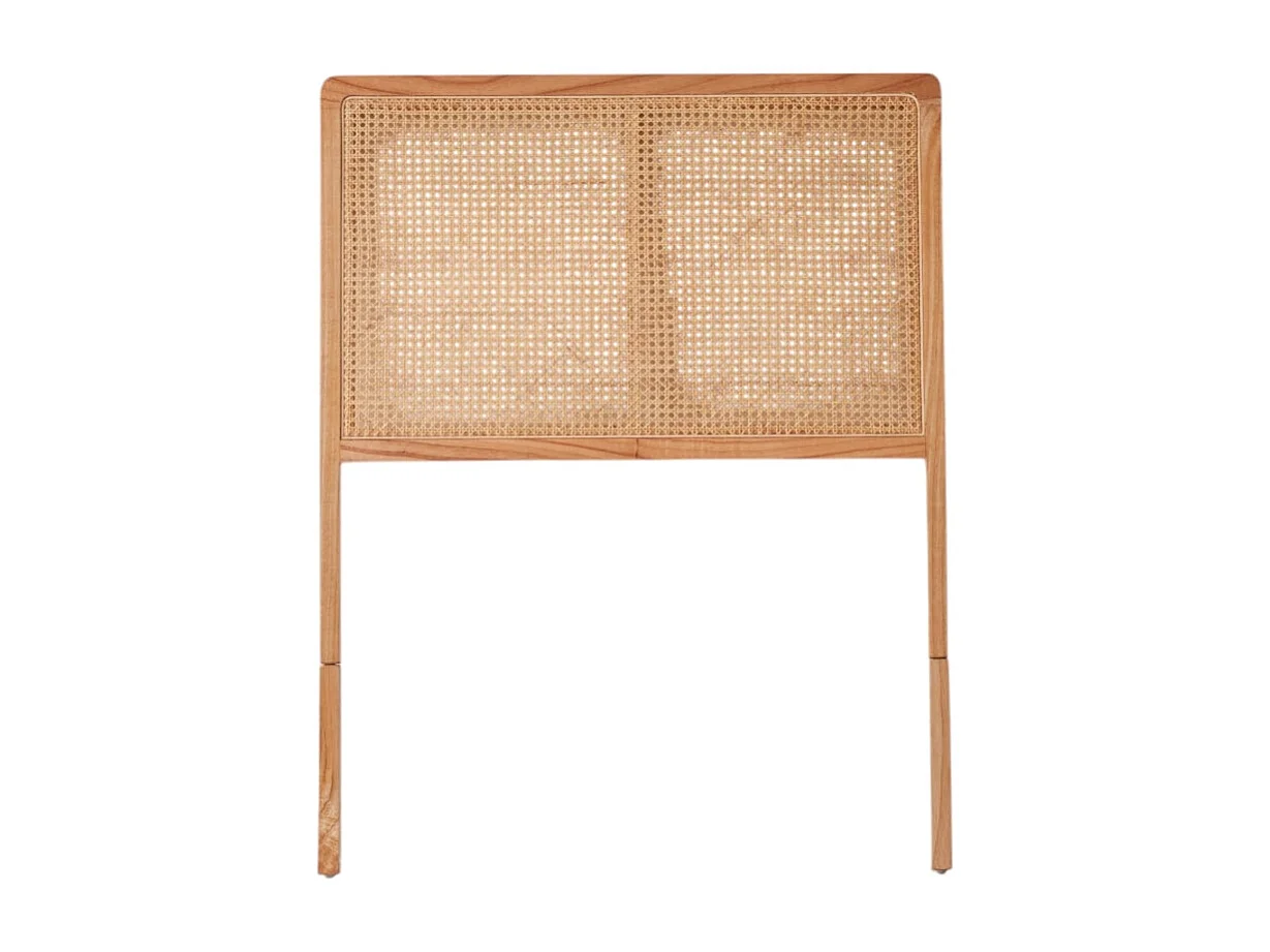 Testiera per letto in midollino intrecciato 90 Adèle