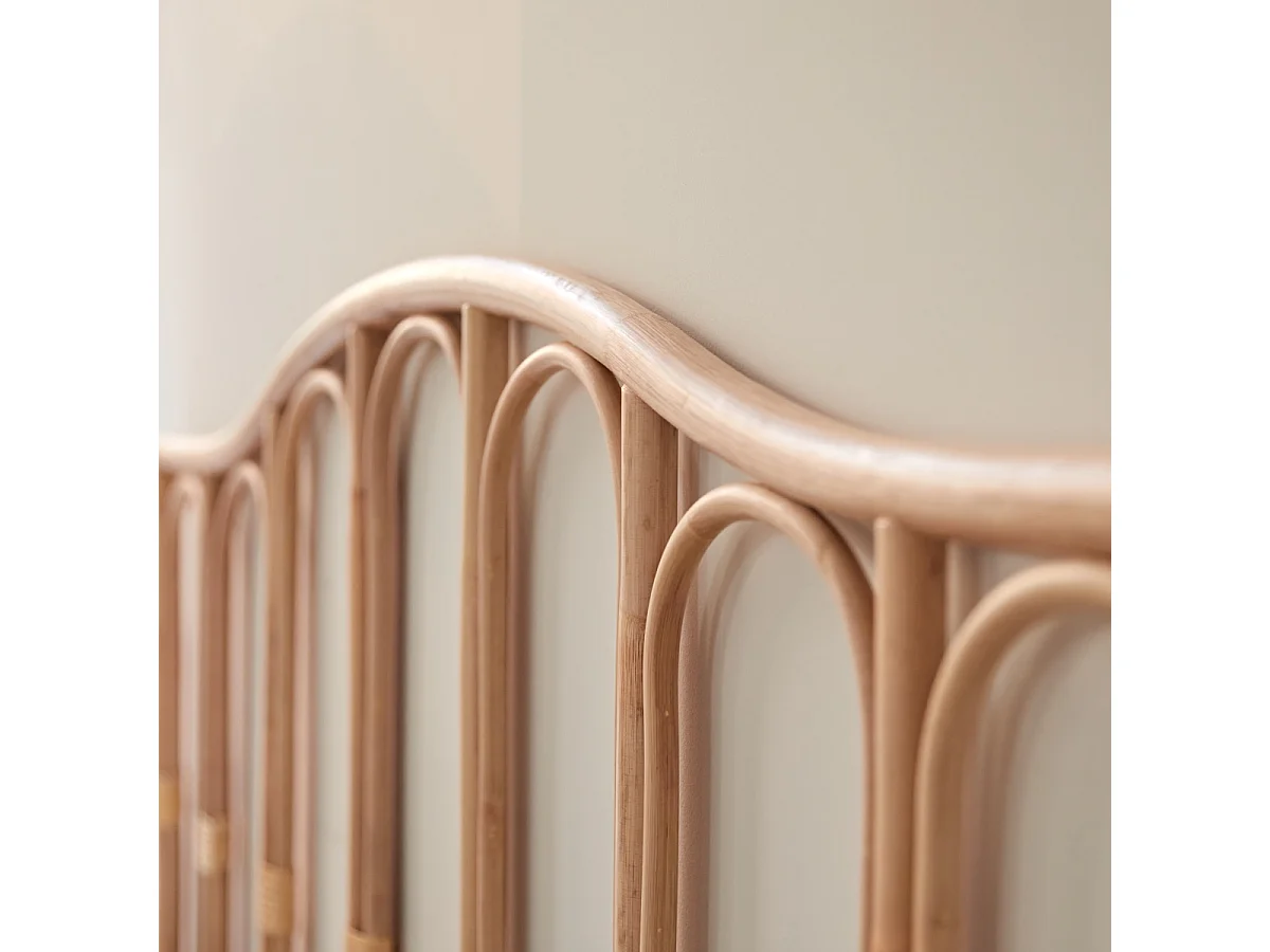 Tête de lit en tiges de rotin 160 cm Ondine