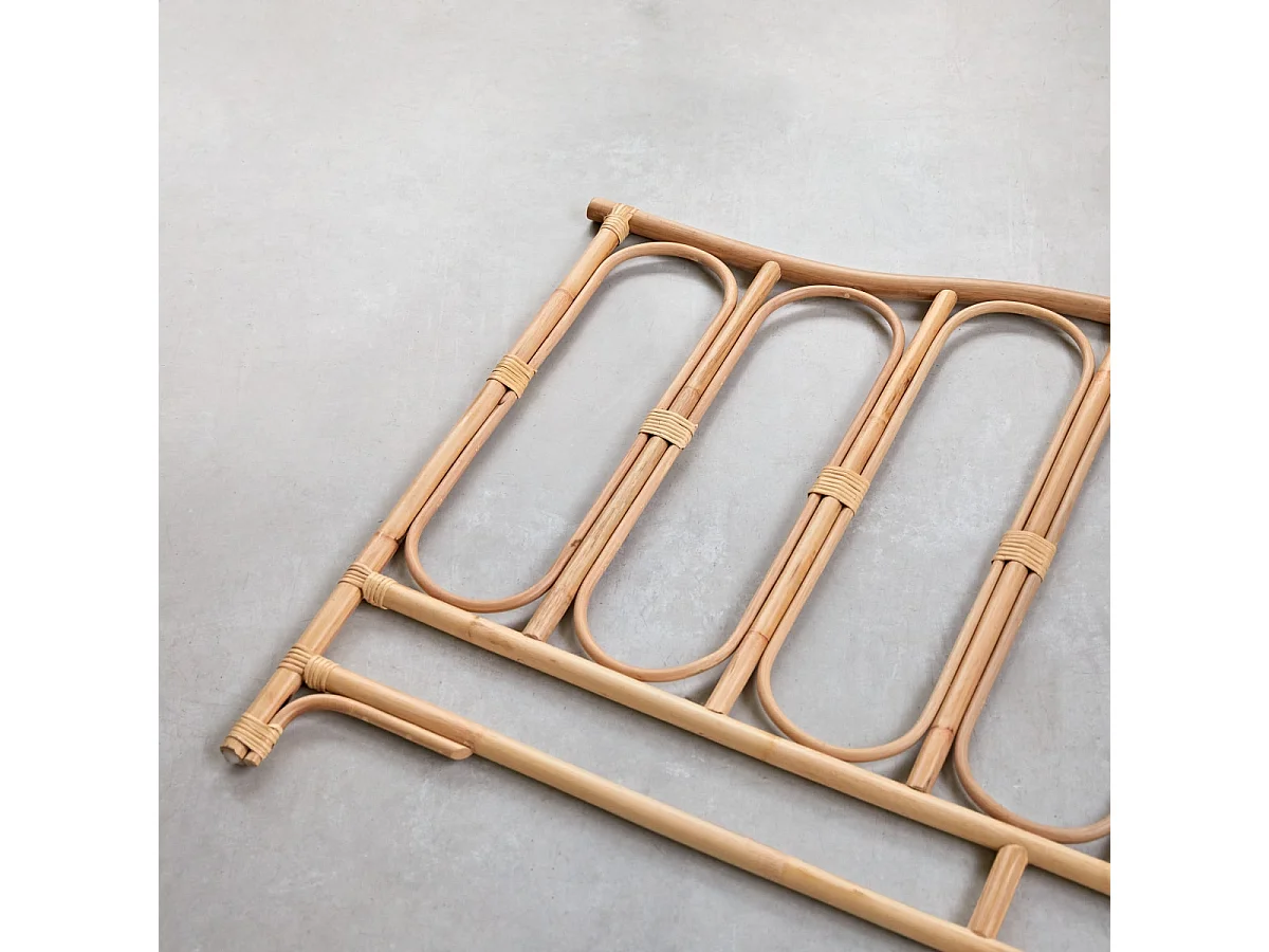 Tête de lit en tiges de rotin 160 cm Ondine