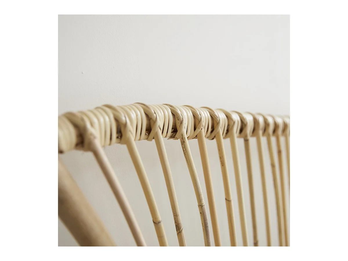 Tête de lit en tiges de rotin 190 Léontie