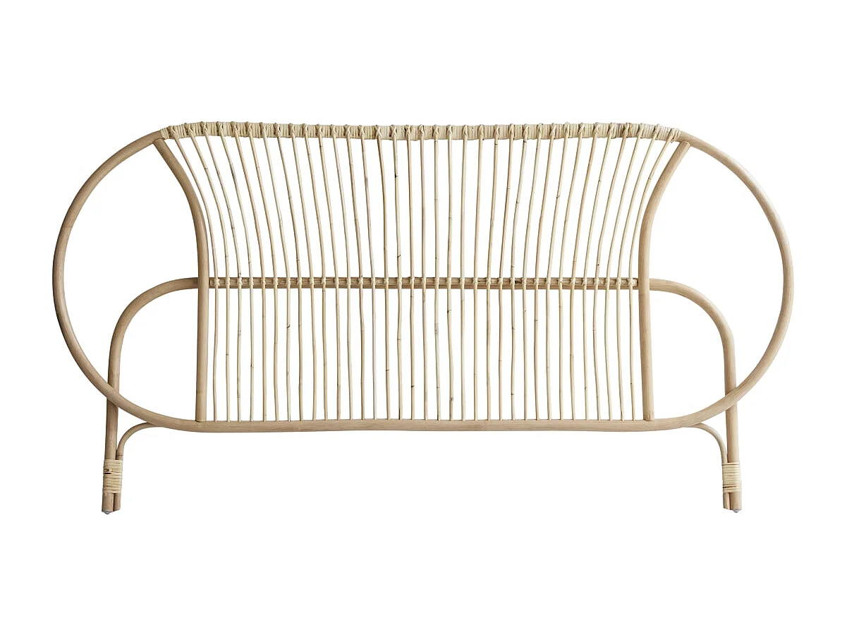 Testata per letto in rattan 190 cm Léontie