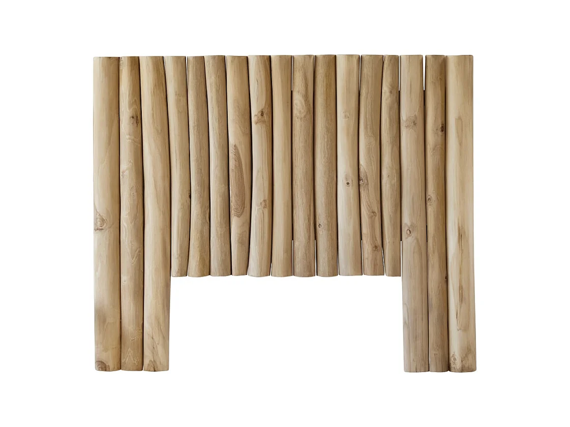 Tête de lit enfant en bois de teck flotté 120 River