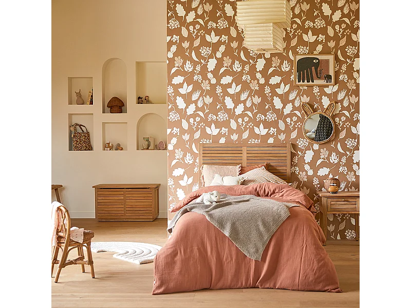 Kinder-Kopfteil Suzette aus Teakholz 95 cm