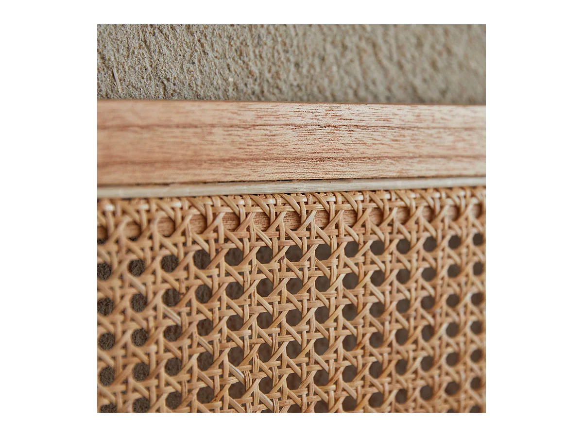 Bett-Kopfteil aus Rattanstäben 180 Adèle