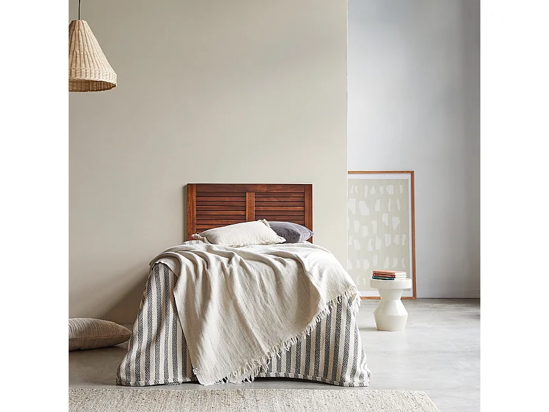 Tête de lit en bois d'acacia massif 90 Loggia