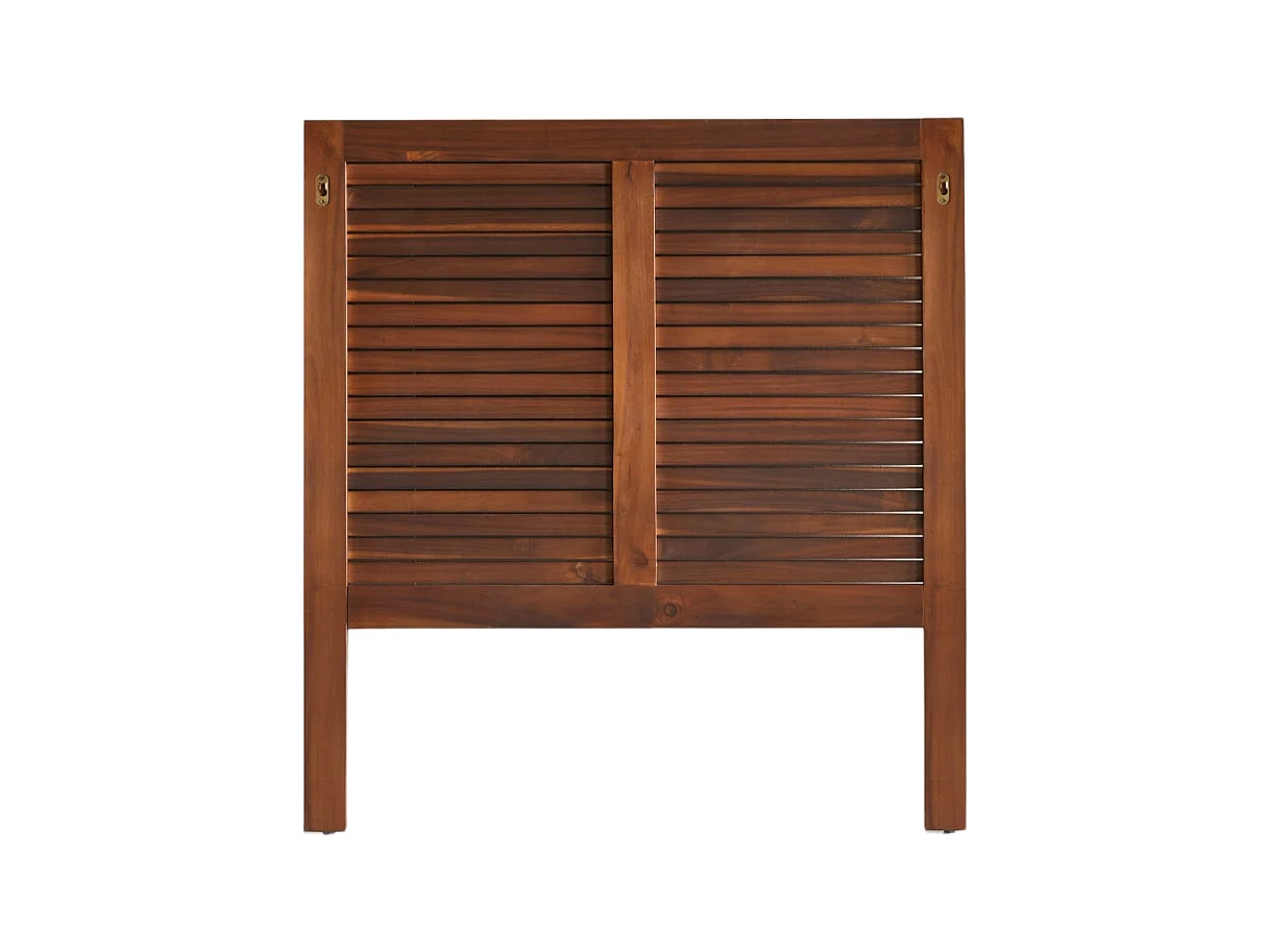 Bett-Kopfteil Loggia aus massivem Akazienholz 90