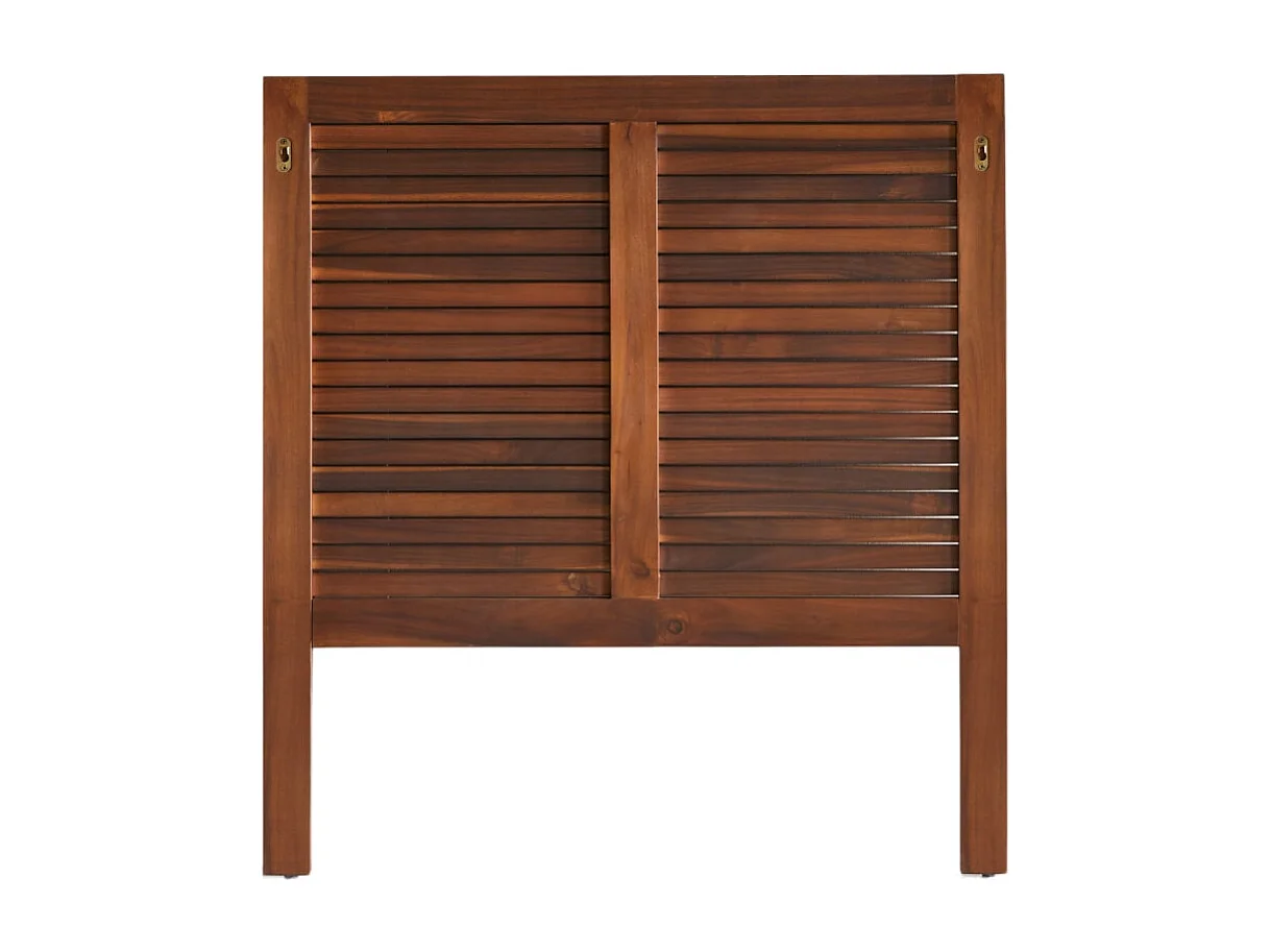 Bett-Kopfteil Loggia aus massivem Akazienholz 90