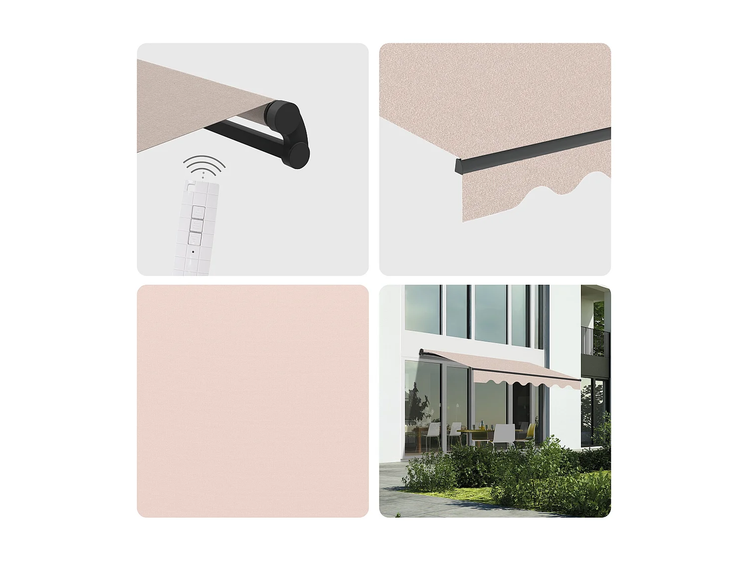 Wasabi - Tenda Motorizzata Esterna 3x2,5 Arena – Telecomando