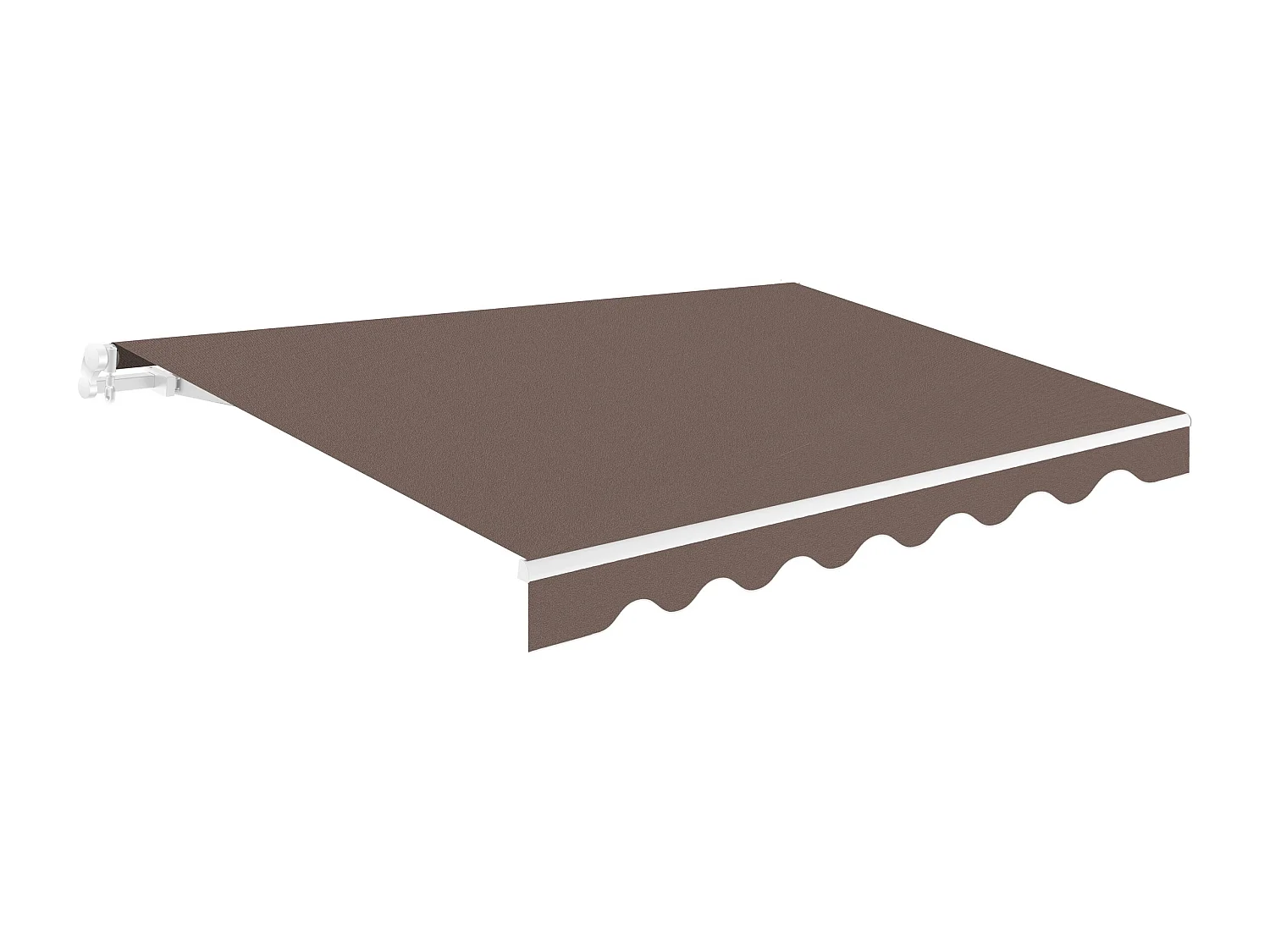 Wasabi - Tenda Esterna Avvolgibile 3x2,5 Taupe - Telo Poliestere