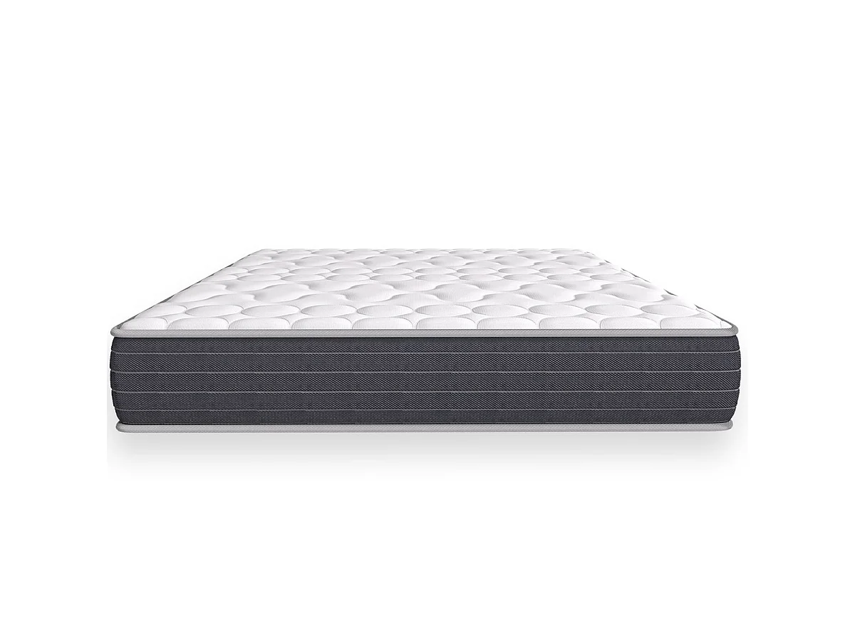 Matelas mémoire de forme 180x200 Memo HR Hbedding - Mousse ergonomique, mousse HR 35kg et mousse à effet mémoire de forme