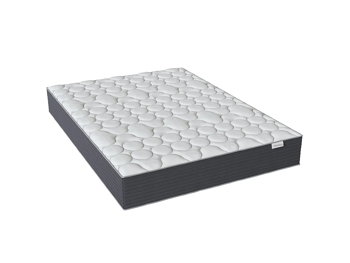 Matelas mémoire de forme 160x200 Memo HR Hbedding + couette chaude 240x220cm + 2 oreillers 60x60cm