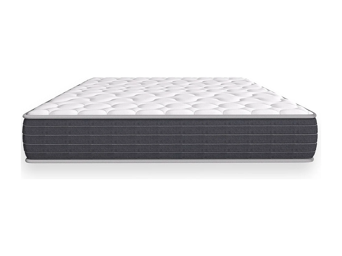 Matelas mémoire de forme 140x190 Memo HR Hbedding - Mousse ergonomique, mousse HR 35kg et mousse à effet mémoire de forme