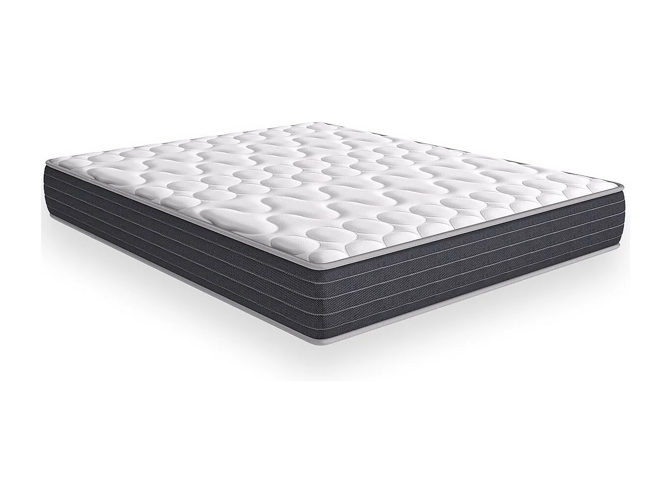 Matelas mémoire de forme 160x200 Memo HR Hbedding - Mousse ergonomique, mousse HR 35kg et mousse à effet mémoire de forme