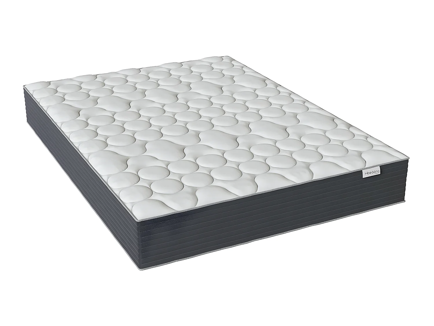 Matelas mémoire de forme 140x190 Memo HR Hbedding + couette chaude 240x220cm + 2 oreillers 60x60cm