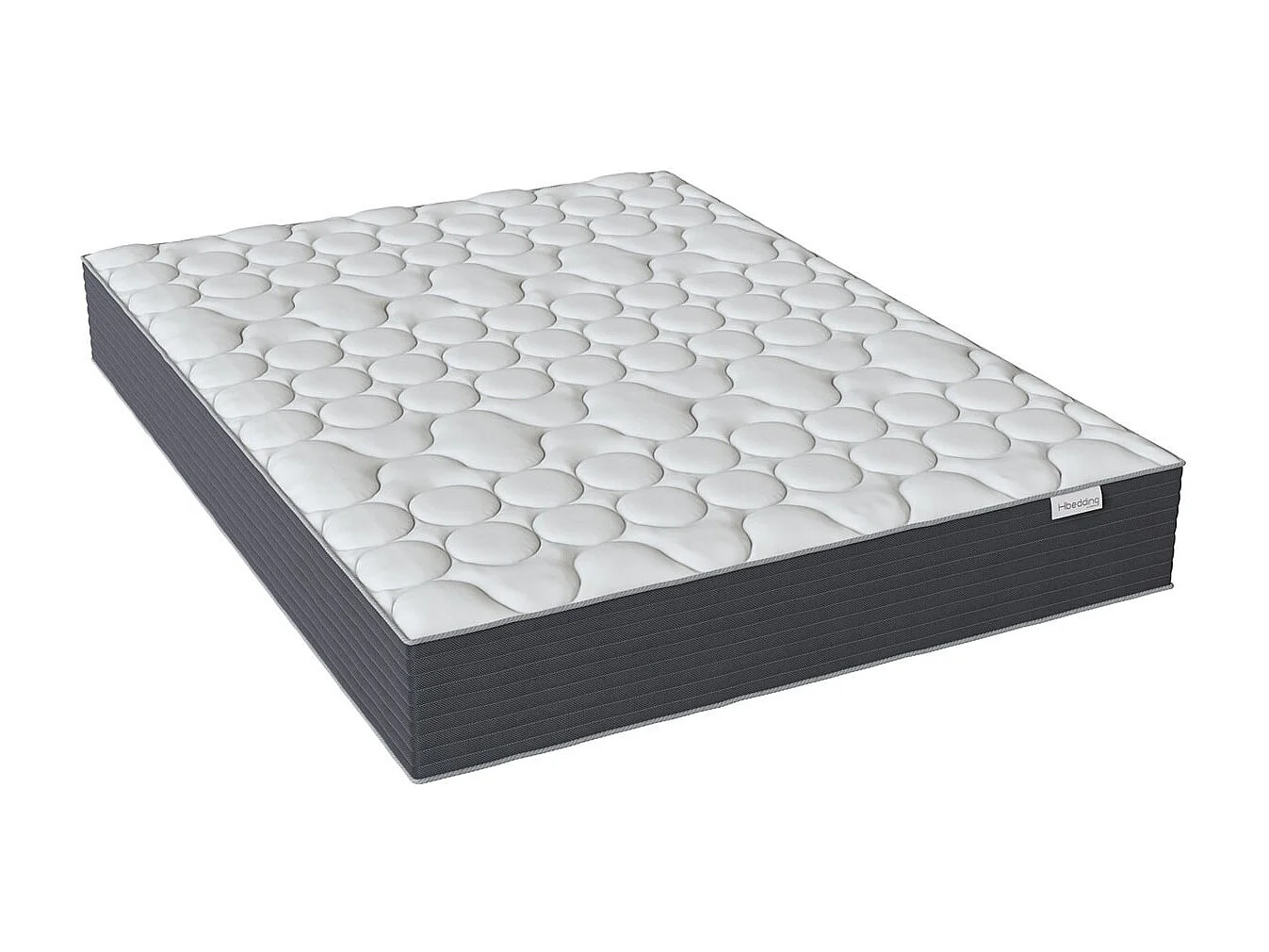 Matelas mémoire de forme 140x190 Memo HR Hbedding + couette chaude 240x220cm + 2 oreillers 60x60cm