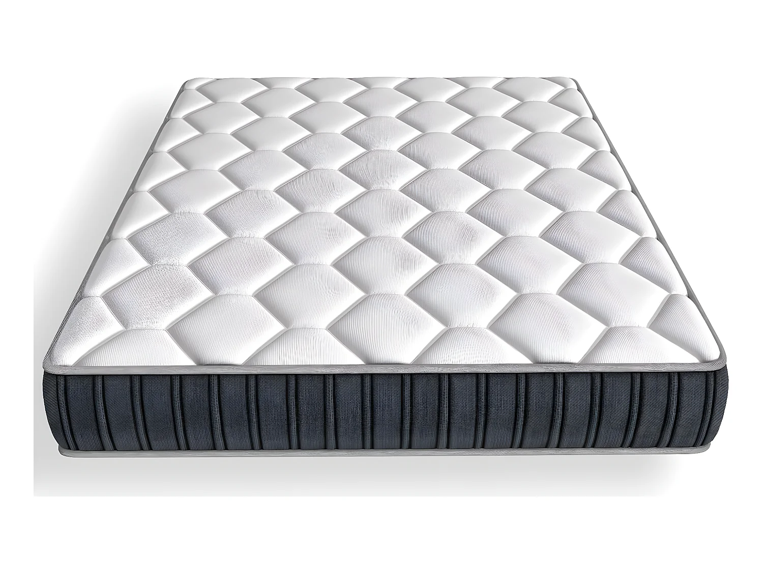 Matelas mémoire de forme 90x190 Memo Prestige Hbedding - Mousse ergonomique, mousse HR 35kg et mousse à effet mémoire de forme