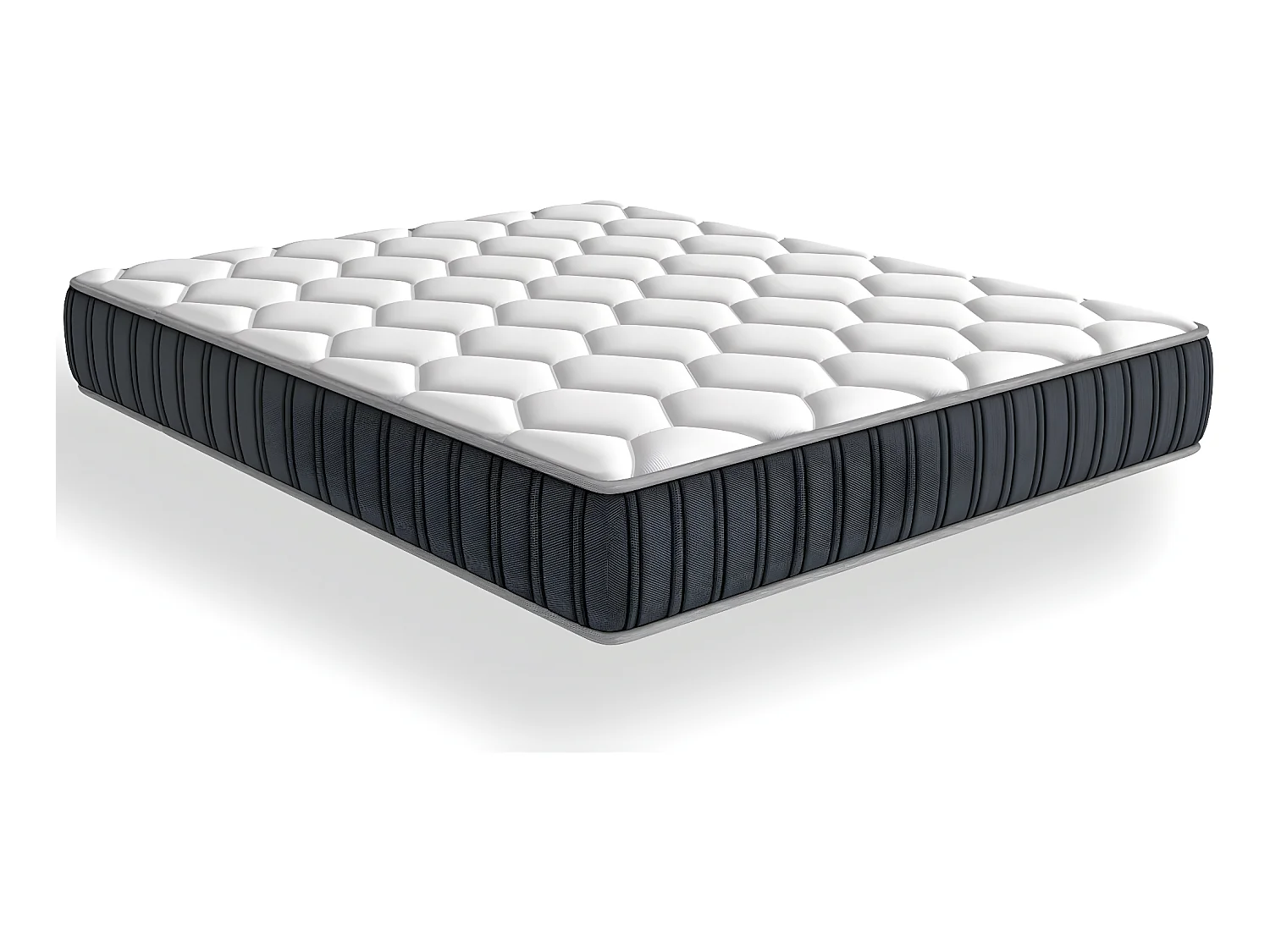 Matelas mémoire de forme 90x190 Memo Prestige Hbedding - Mousse ergonomique, mousse HR 35kg et mousse à effet mémoire de forme