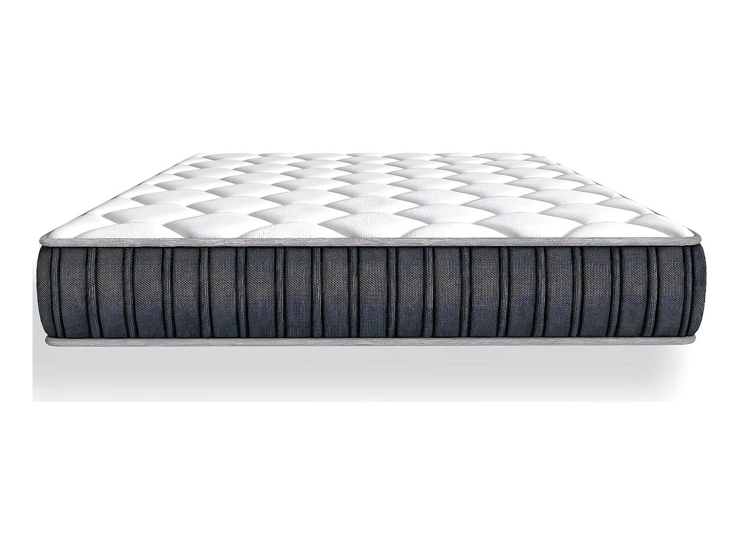 Matelas mémoire de forme 90x190 Memo Prestige Hbedding - Mousse ergonomique, mousse HR 35kg et mousse à effet mémoire de forme