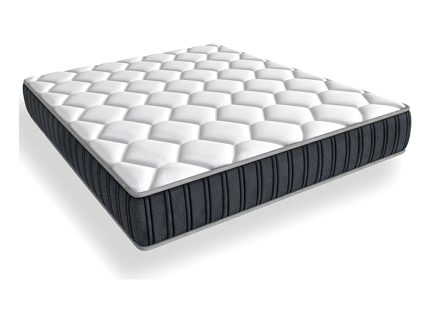 Matelas mémoire de forme 90x190 Memo Prestige Hbedding - Mousse ergonomique, mousse HR 35kg et mousse à effet mémoire de forme