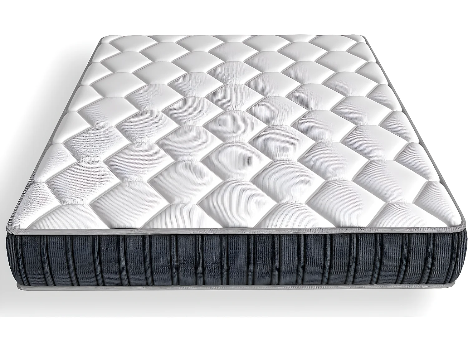 Matelas mémoire de forme 90x190 Memo Prestige Hbedding - Mousse ergonomique, mousse HR 35kg et mousse à effet mémoire de forme