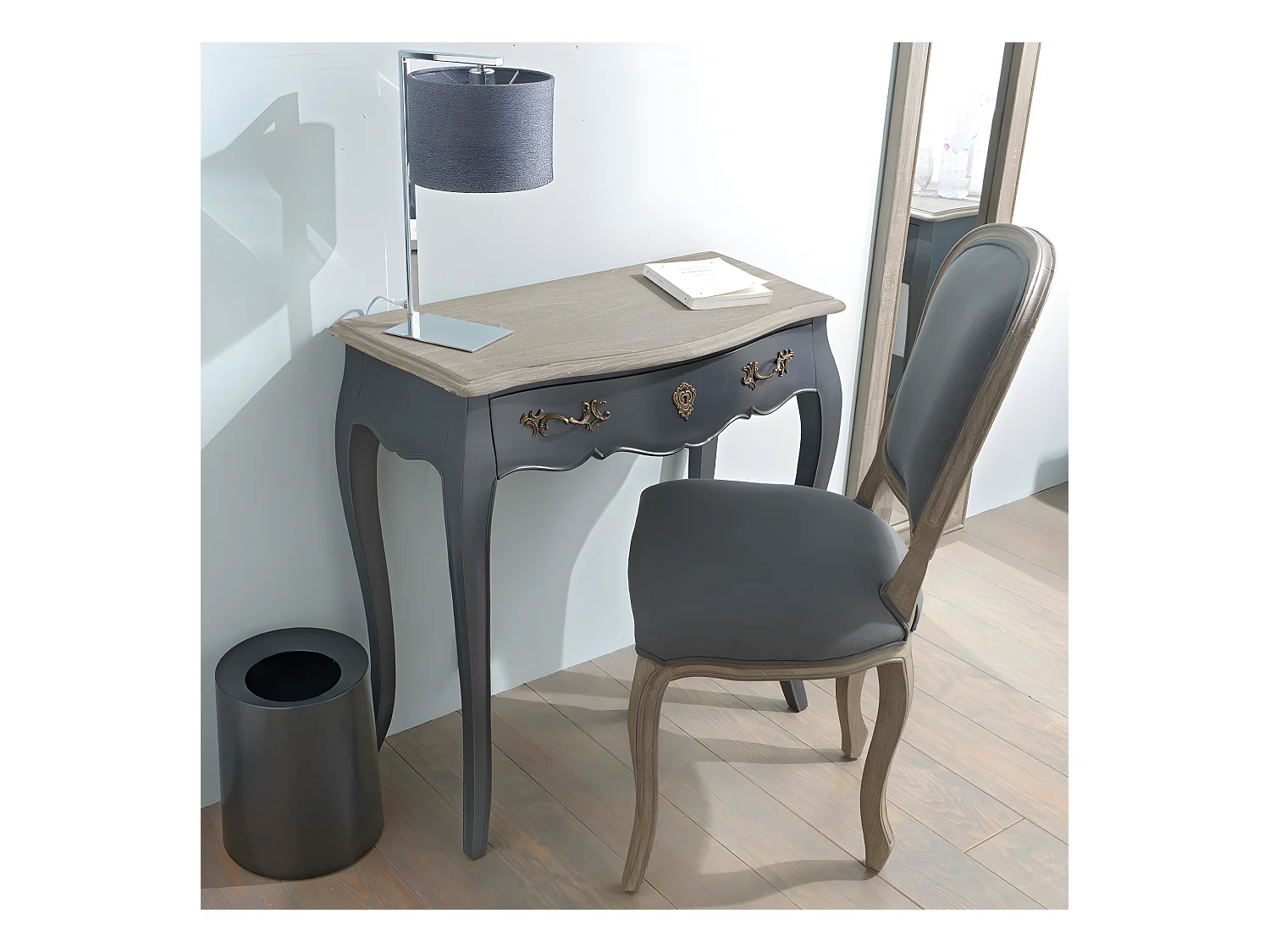 Petit bureau gris Murano