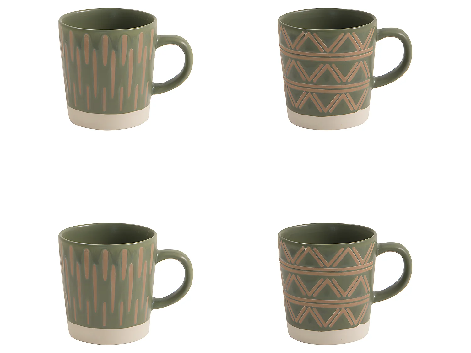 Coffret de 4 tasses veracruz 18 cl