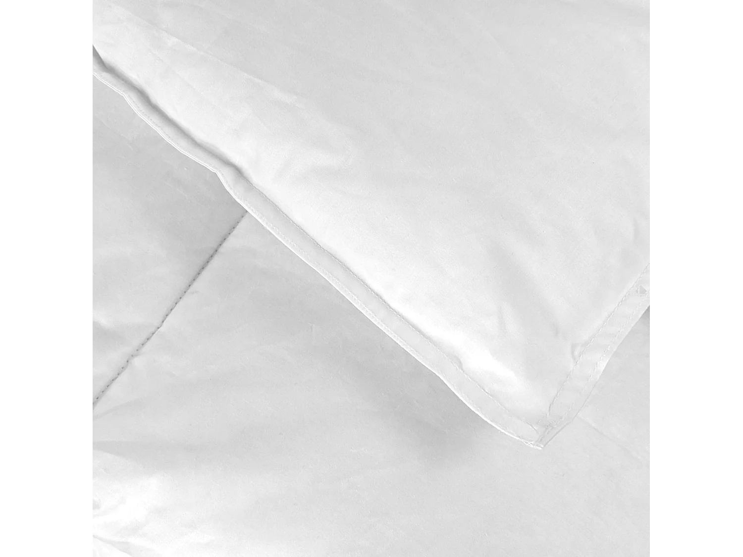 Couette 260x240 cm 4 saisons FINLANDE garnissage naturel duvet de canard 180+300 = 480 g/m2