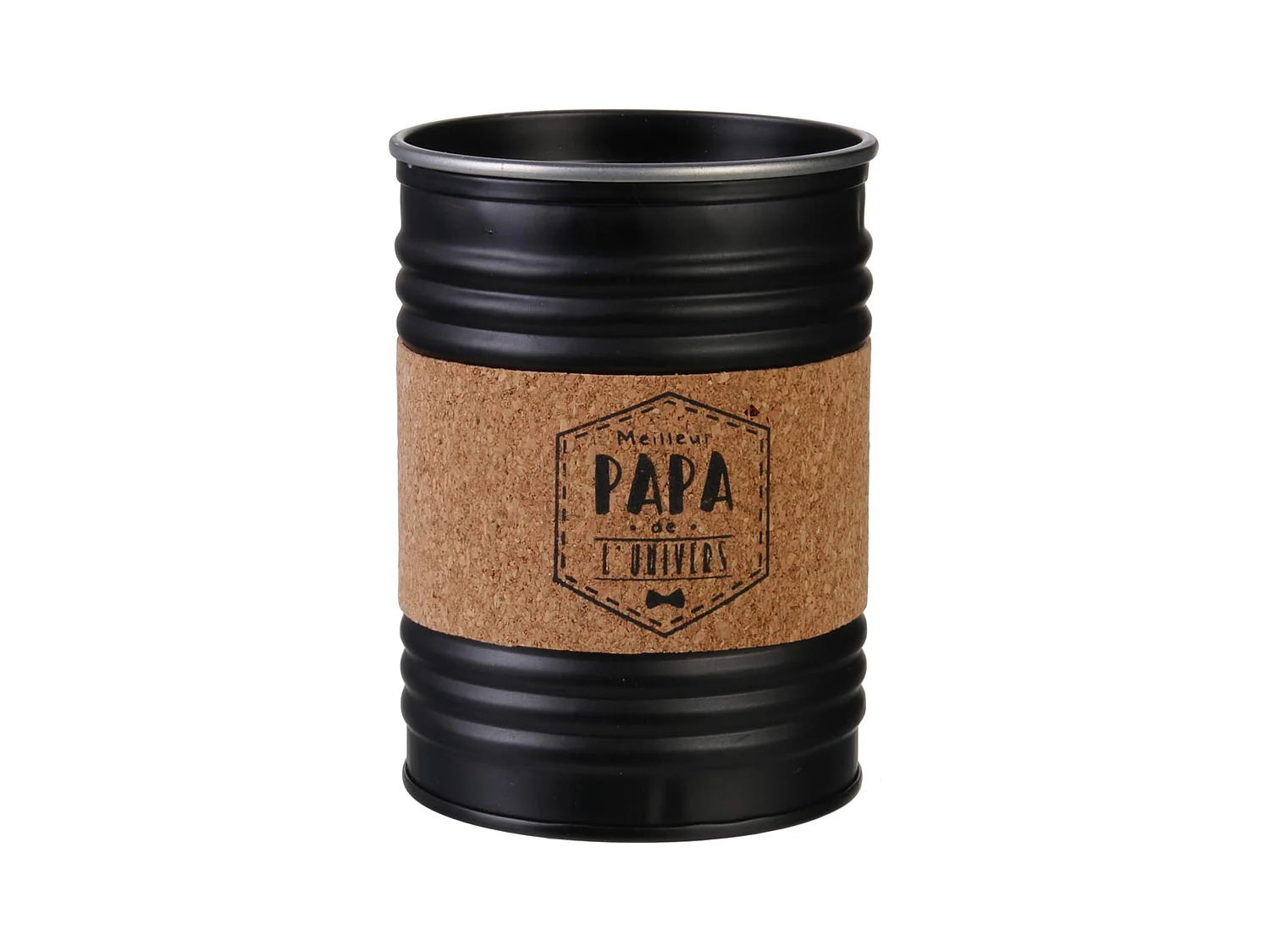 Bougie parfumée Senteur Musc Blanc UN PAPA EN OR Noir