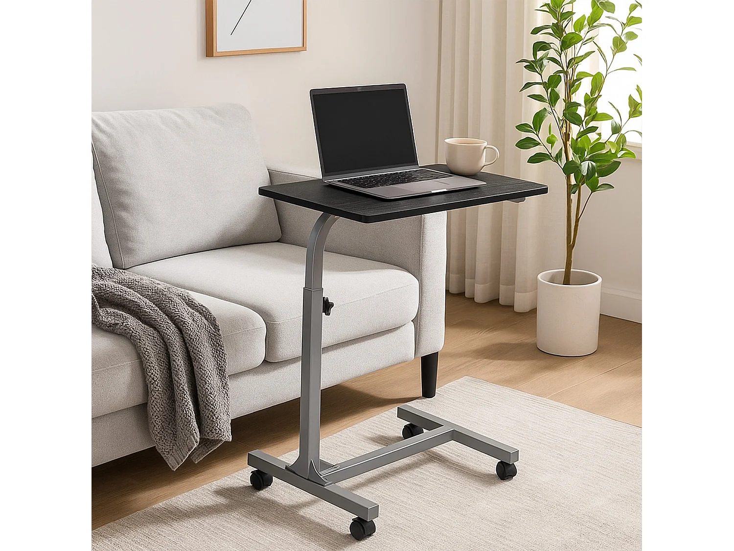 Table de Lit pour Ordinateur Portable Hauteur Réglable