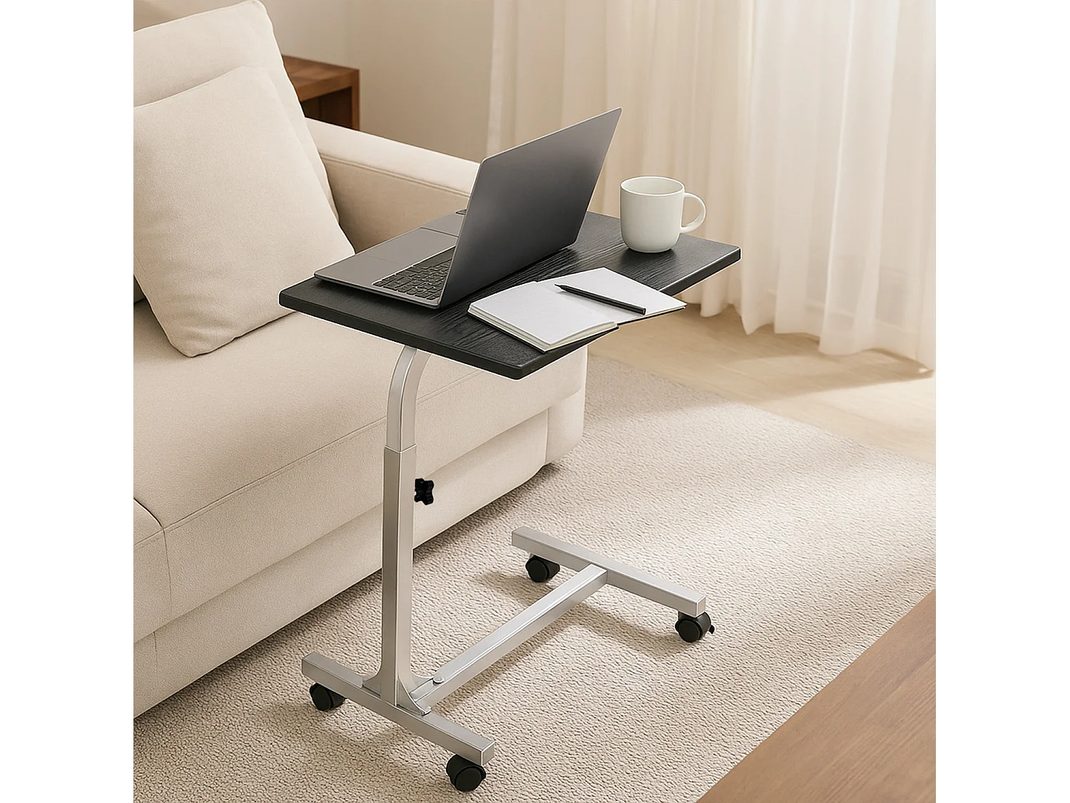 Table de Lit pour Ordinateur Portable Hauteur Réglable