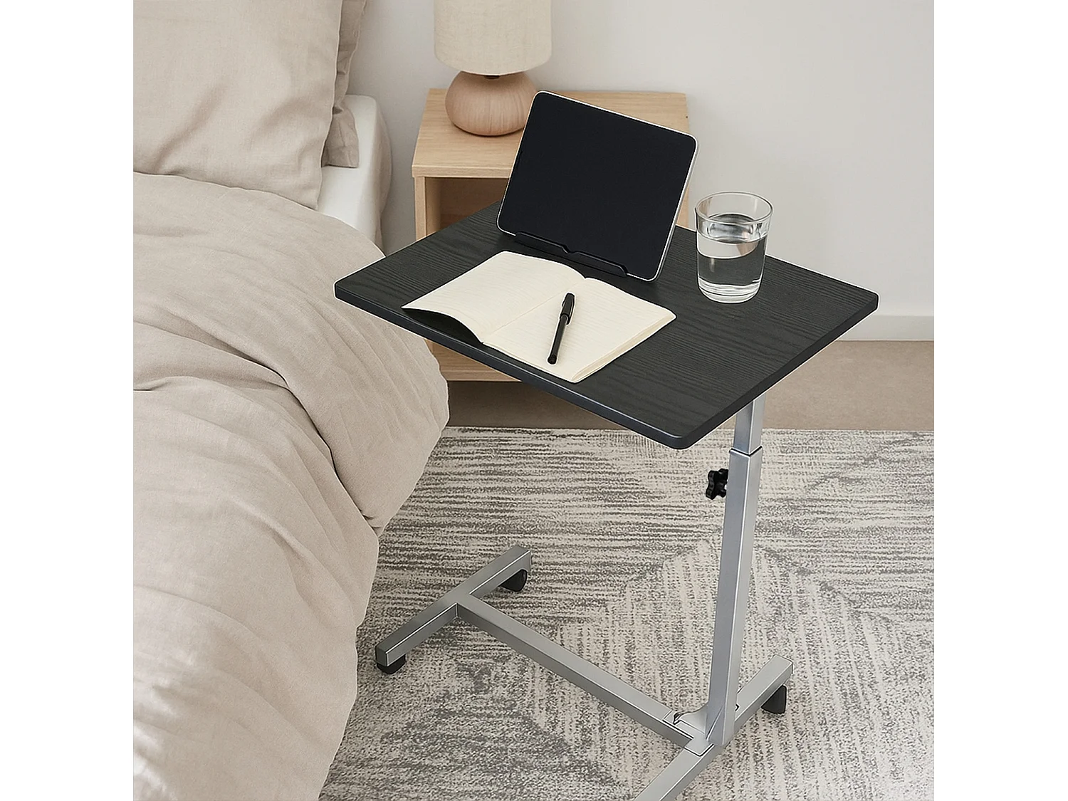 Table de Lit pour Ordinateur Portable Hauteur Réglable
